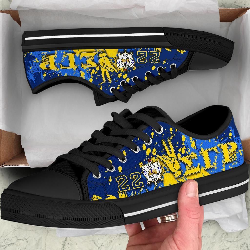 Sigma Gamma Rho Low Top Shoes