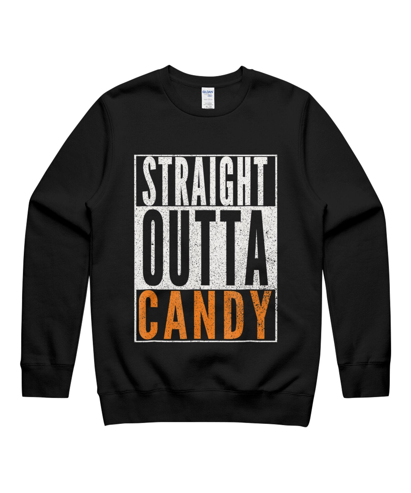 Straight Outta Candy Trick Or Treat Halloween Costume Shirt Unisex Crewneck Sweatshirt