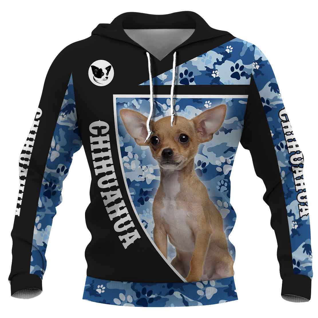 Chihuahua Camo 3D Full Printing