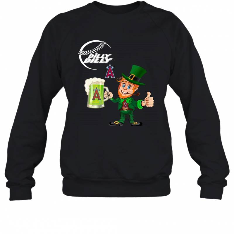 Los Angeles Angels Dilly Dilly Saint Patrick Day Sweatshirt