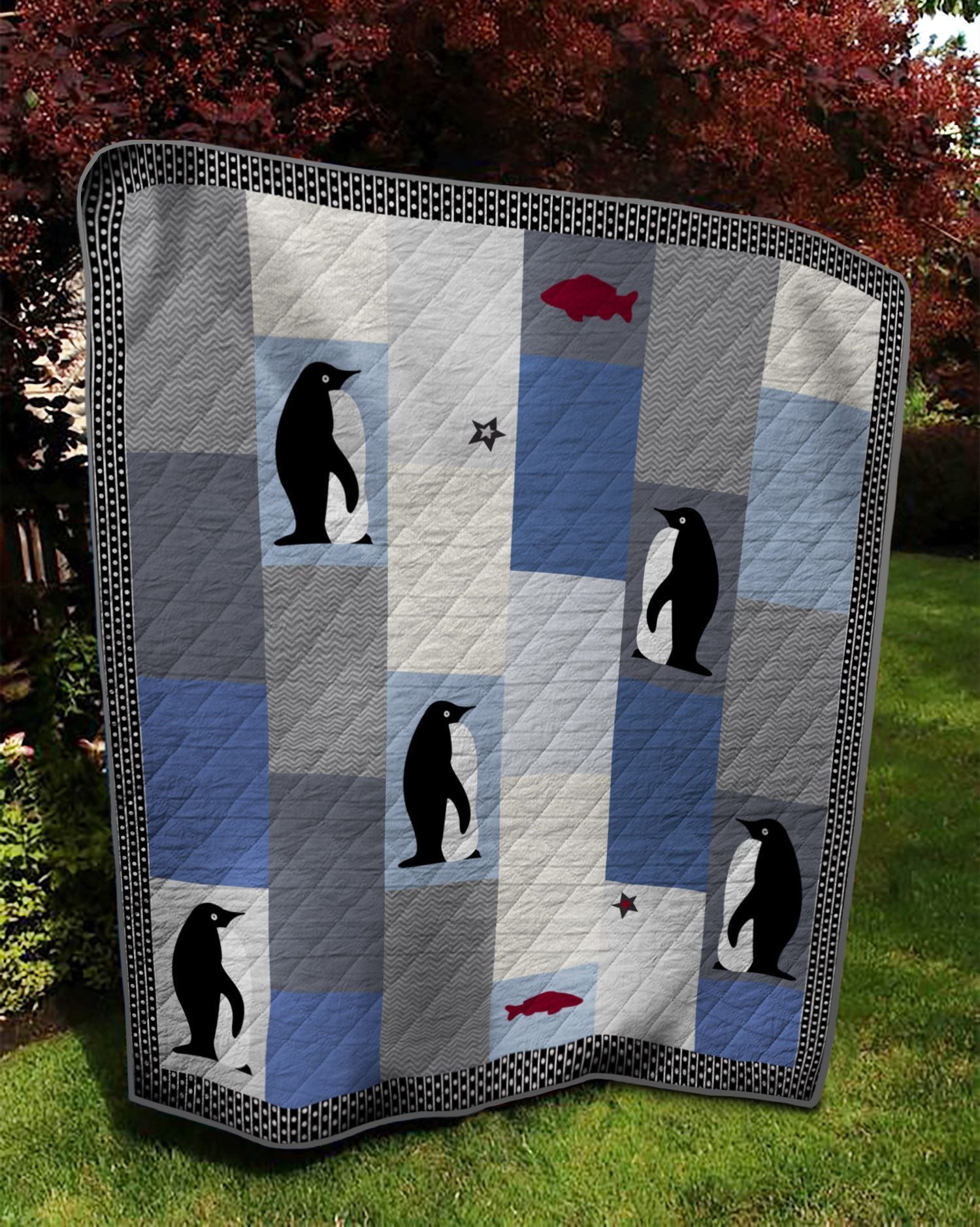 Penguin Quilt Ciwgs