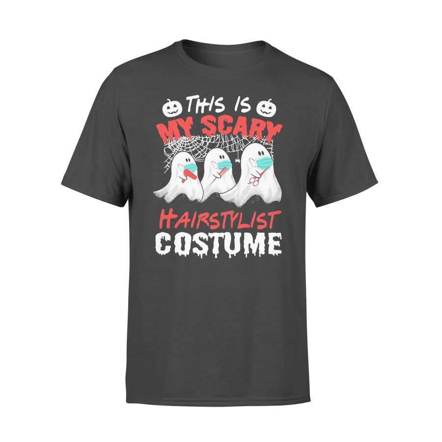 Boo This Is My Scary Hairstylist Costume Halloween T-Shirt