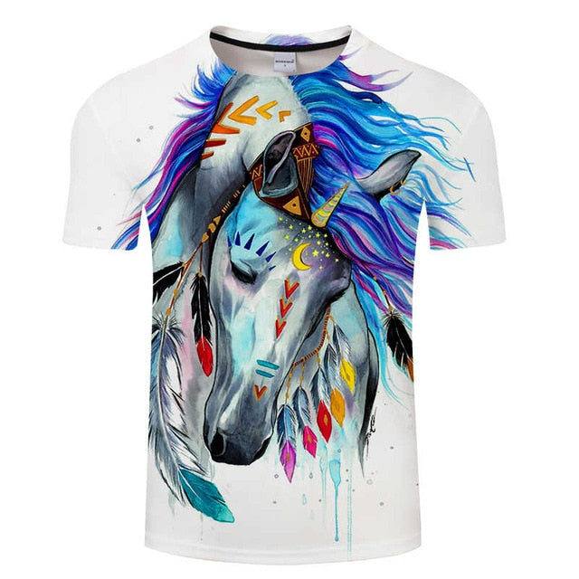 Colorful Horse T-Shirt