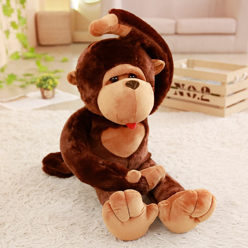 Big Mouth Monkey Giant Size Plush Stuffed Doll Pillow Gift