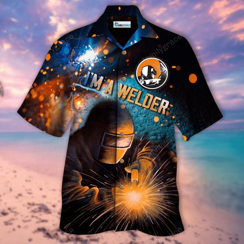 Welder Aloha Hawaii Shirt Colorful Short Sleeve Summer Beach Casual For Men And Women Ha16666