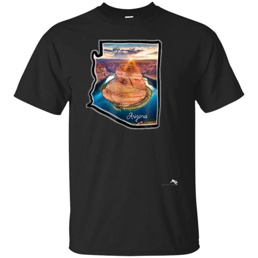 AGR Horseshoe Bend Grand Canyon Arizona Tshirt Jaq T-shirt