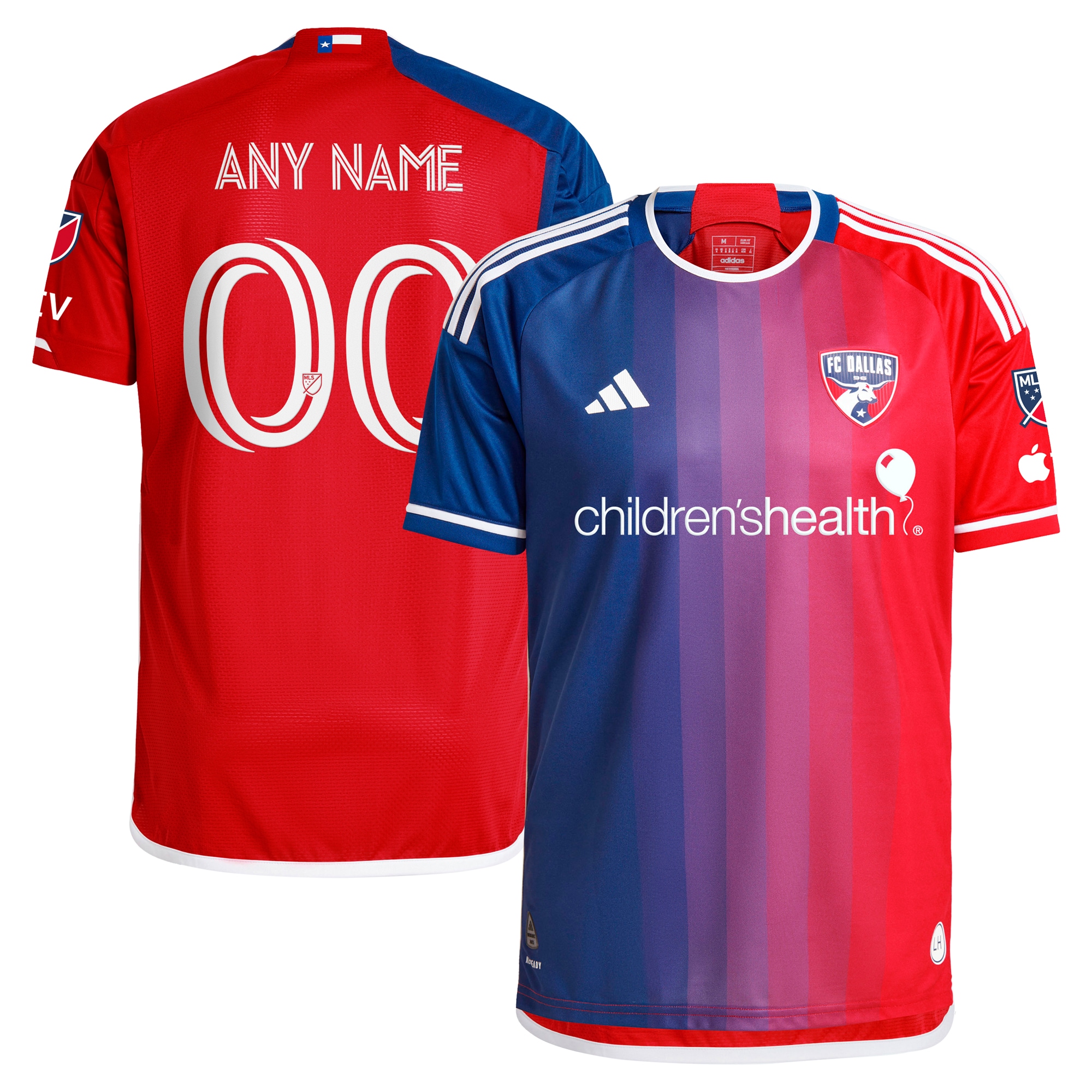 FC Dallas 2024 After Burner Authentic Custom Jersey  Navy