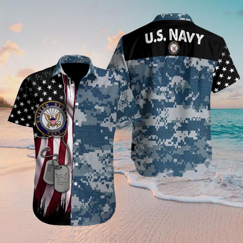 Order Us Navy Hawaii Shirt Ha101351