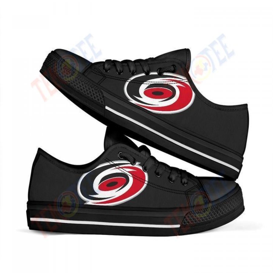 Mens Womens Carolina Hurricanes Low Top Shoes Custom Print Footwear Convers Sneakers TMT380