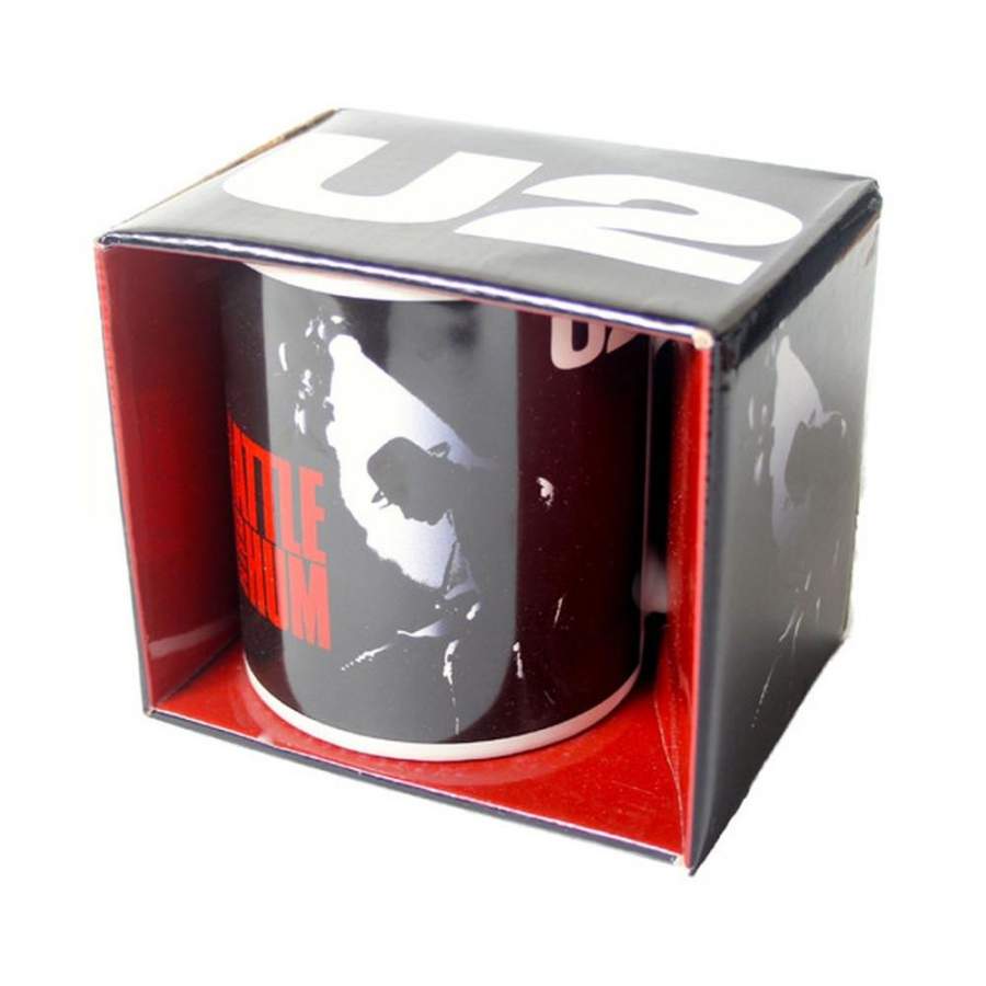 U2 Rattle And Hum Boxed Ceramic Coffee Cup Mug