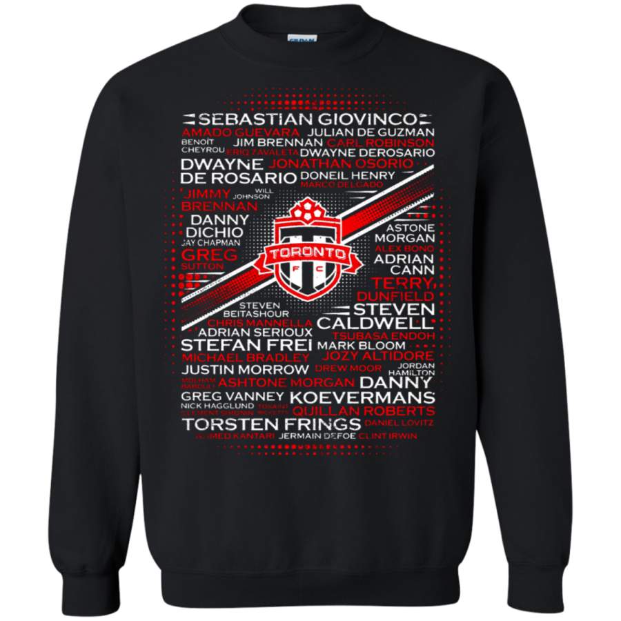 AGR All Players Name Team Toronto FC CFL Football Sweatshirt