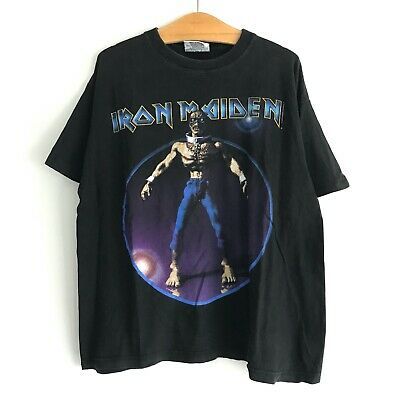 Vintage Iron Maiden Ed Hunter 1999 T-shirt Black Vintage 4961