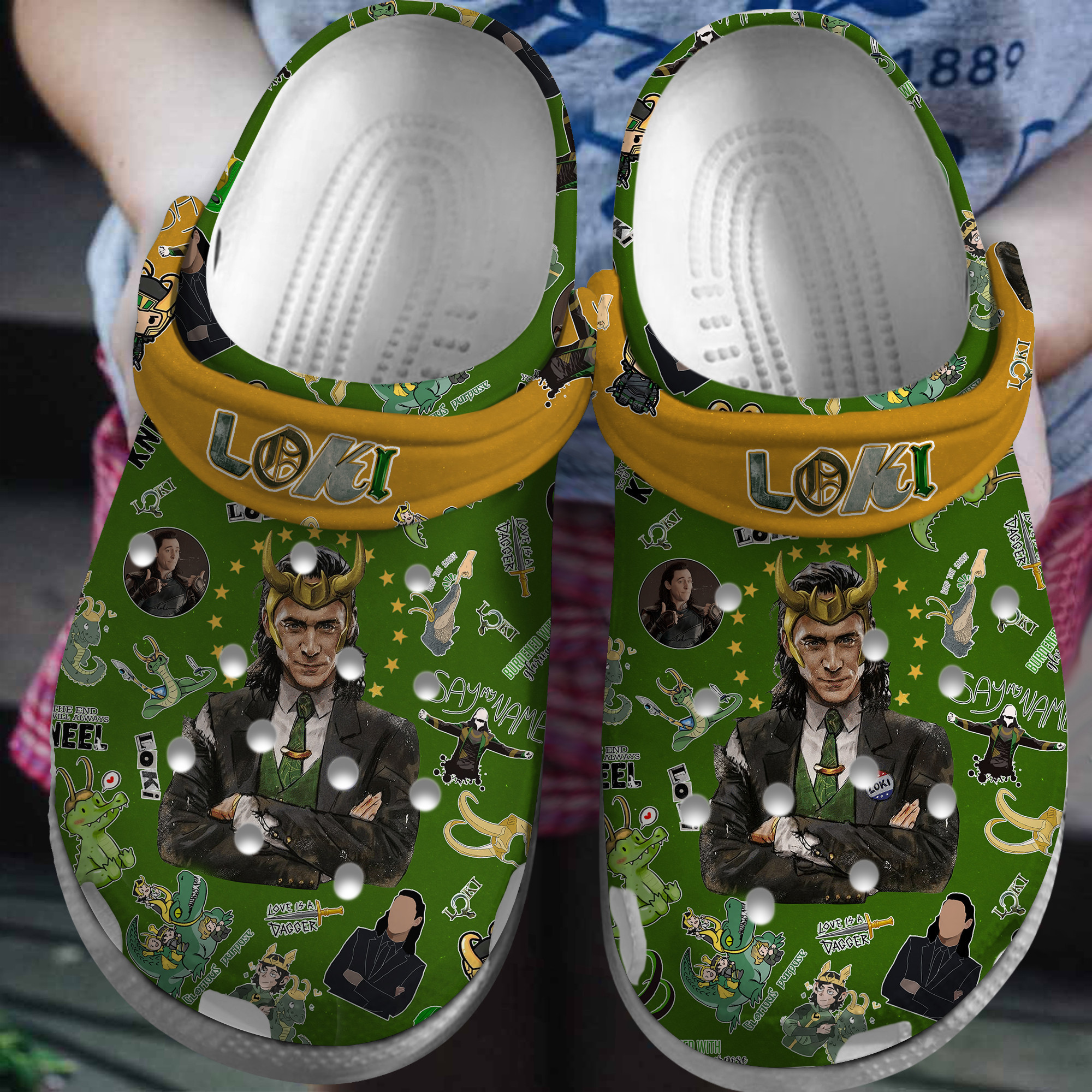 Loki Tv Series Crocss Clogs For Men Women And Kid Vpvrly9R-1