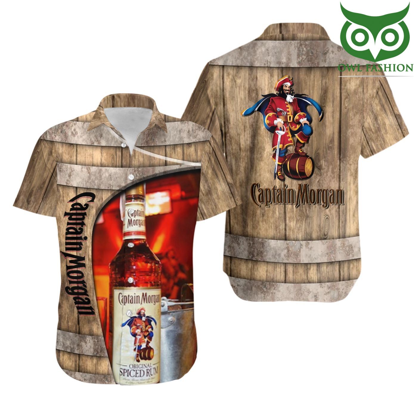 Captain Morgan Original Spiced Rum Hawaii Shirt Ha46348