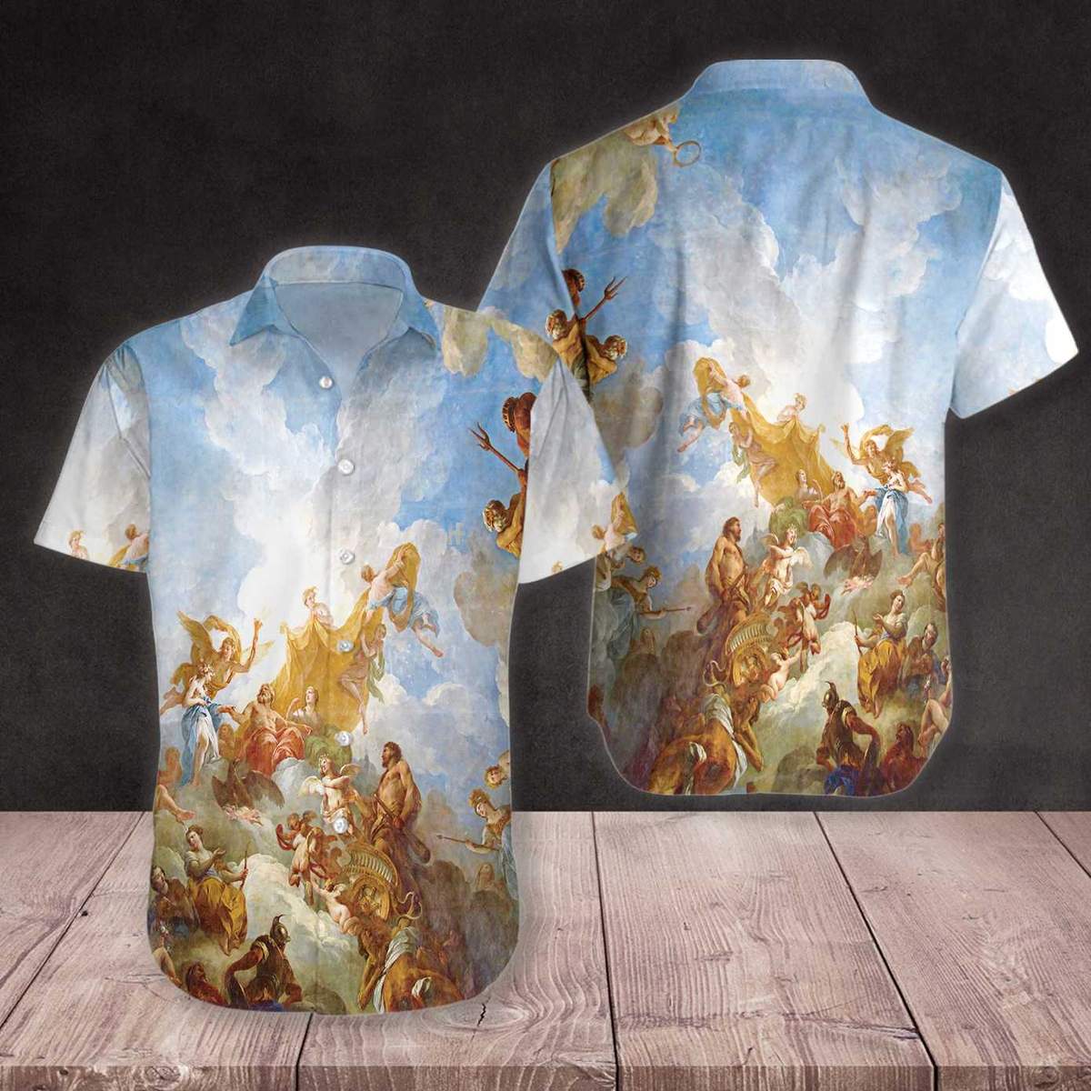 Greek Gods On Mount Olympus Hawaii Shirt Ha23370