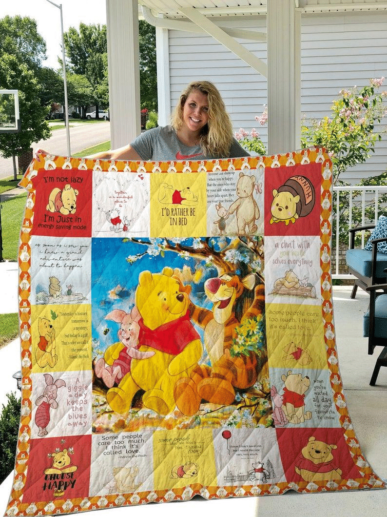 Winnie The Pooh With Tigger Piglet Quilt