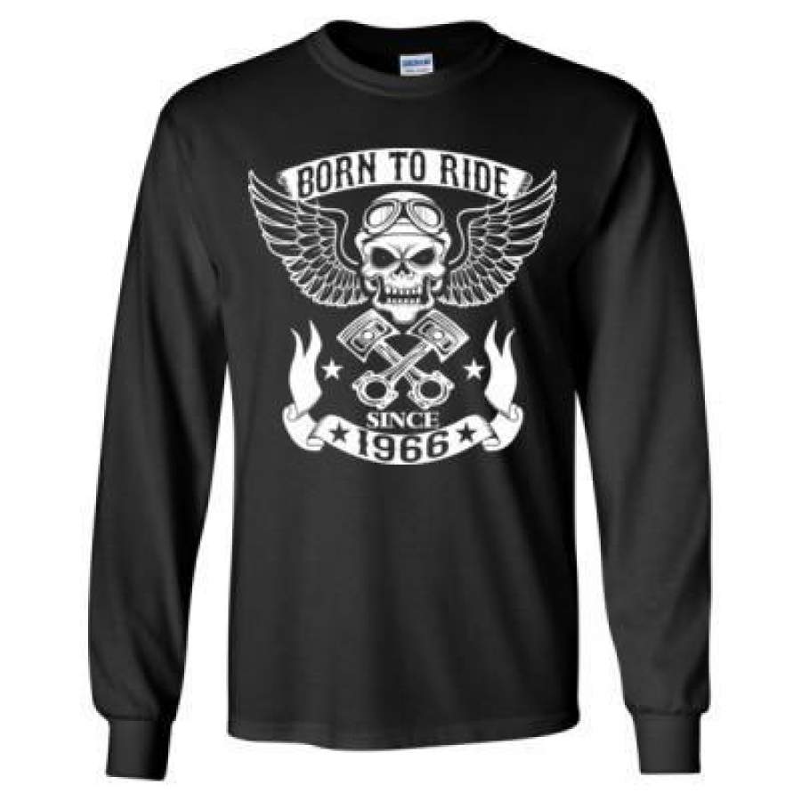 AGR Born To Ride Since 1966 – Long Sleeve T-Shirt