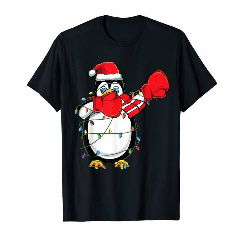 Cute Dabbing Arctic Bird Penguin Dab Boxing Boxer Youth Gift T-shirt