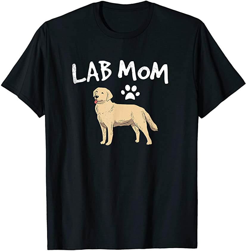 Yellow Labrador Pet Owner Gift – Animal and Dog Lover – Lab T-Shirt