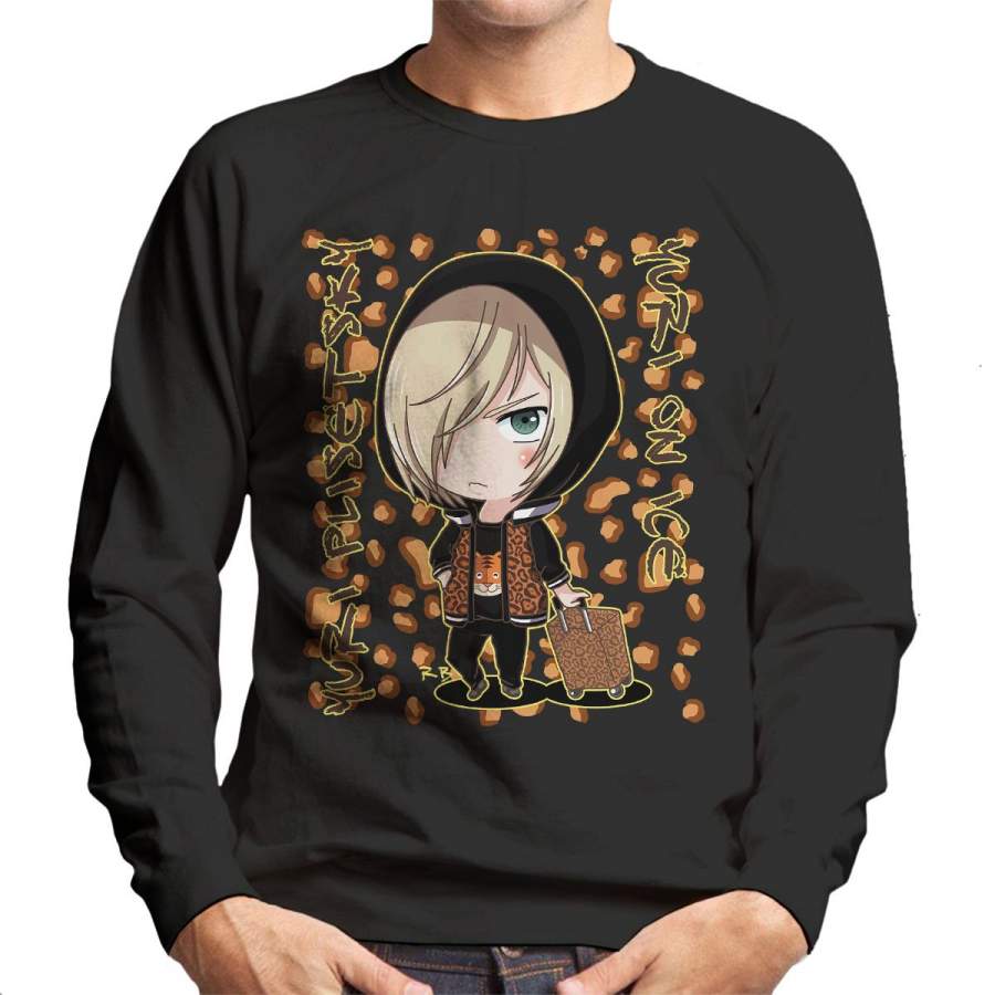 Leopard Yuri On Ice Men’s Sweatshirt