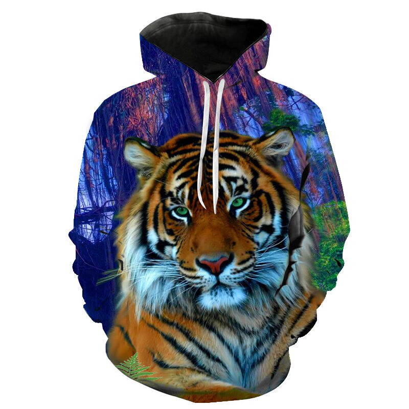 Trippy Tiger Hoodie