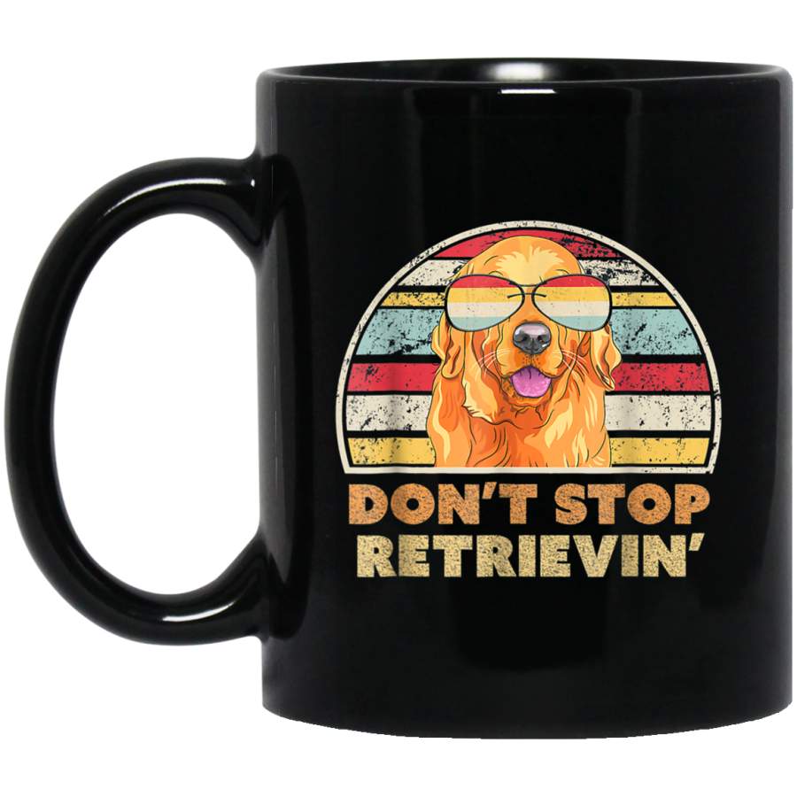 GOLDEN RETRIEVER DOG RETRO VINTAGE STYLE GIFT Mug