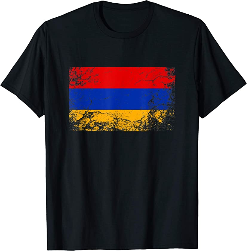 Armenian National flag vintage Armenia Flag gift T-Shirt