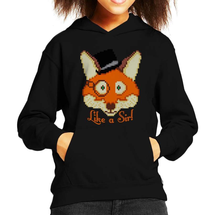 Like A Sir Fox Kid’s Hooded Sweatshirt