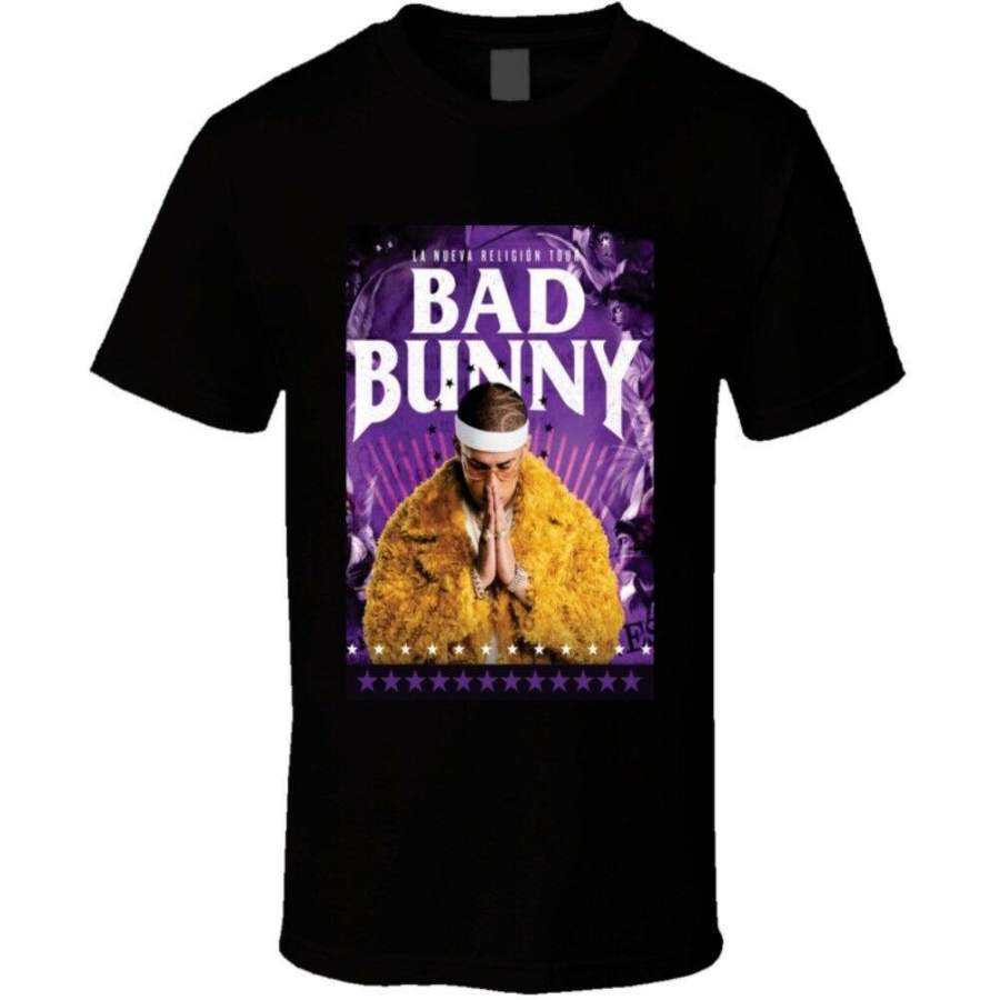 Bad Bunny Black T Shirt