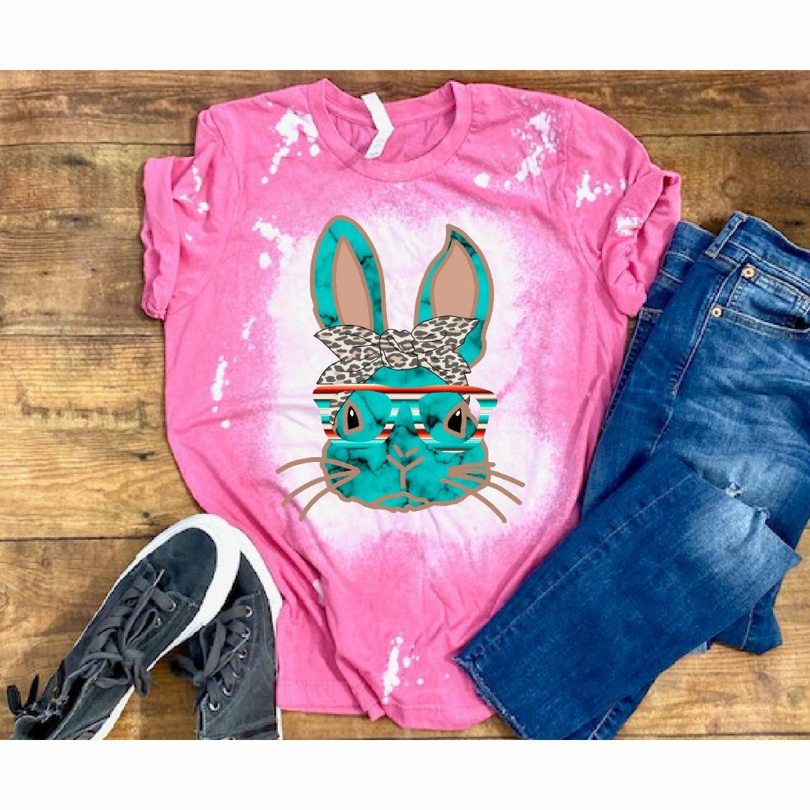 Bunny Serape Tee