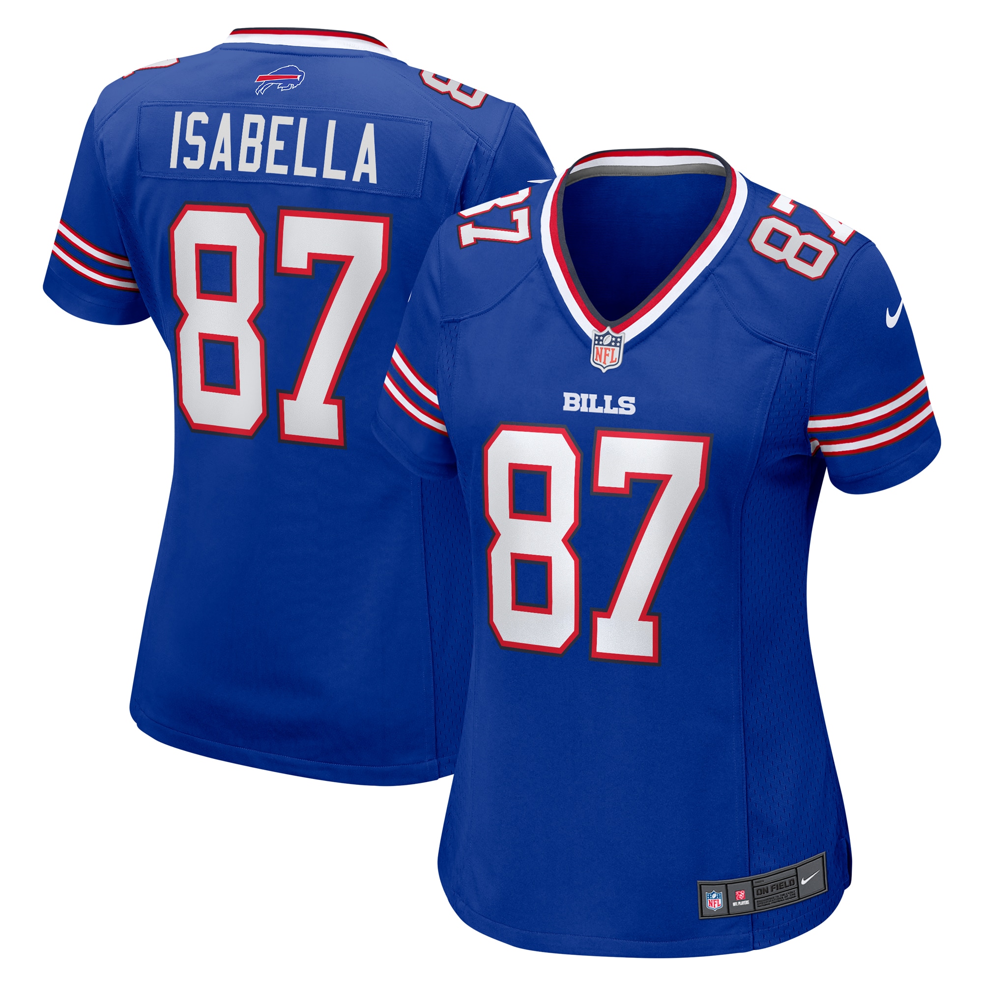 Women’s Buffalo Bills Andy Isabella  Royal Team Game Jersey