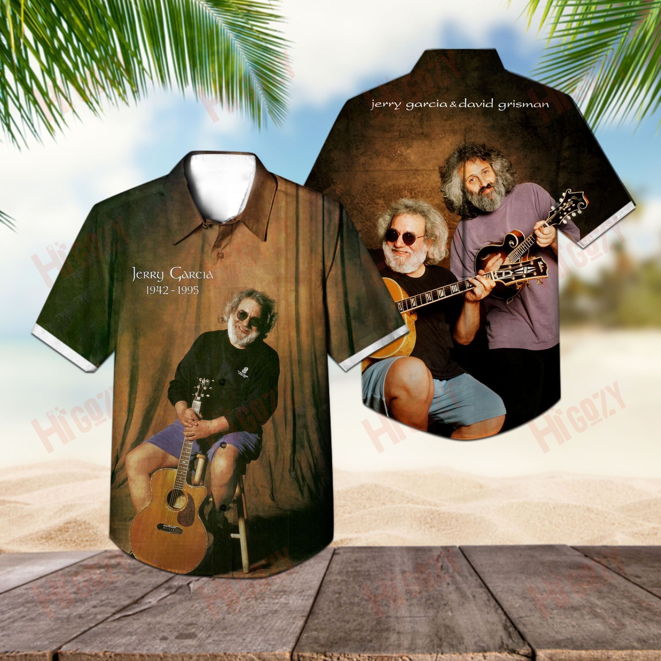 Jerry Garcia Hawaii Grateful Dead Hawaii Shirt Ha57097