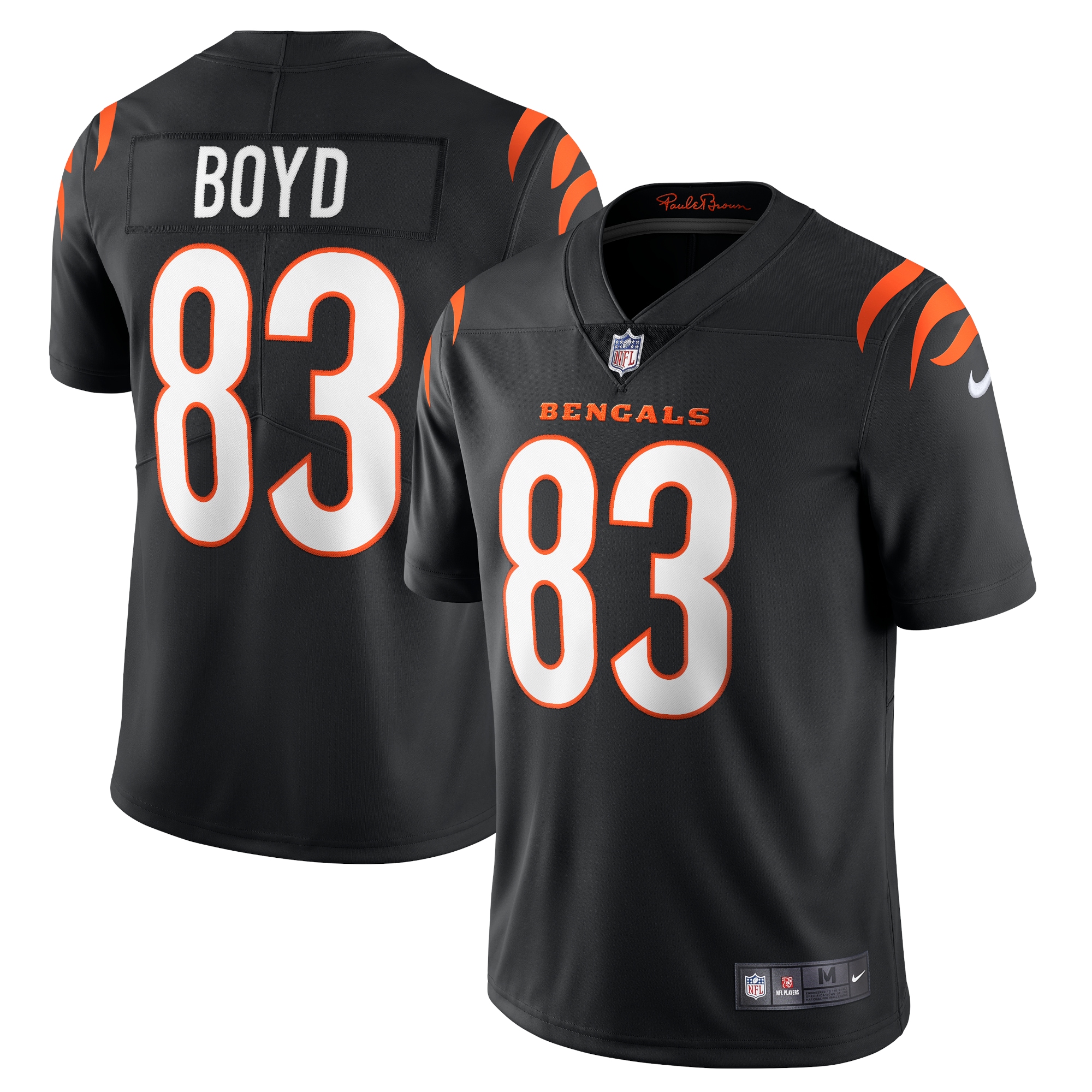 Tyler Boyd Cincinnati Bengals Vapor Limited Jersey – Black