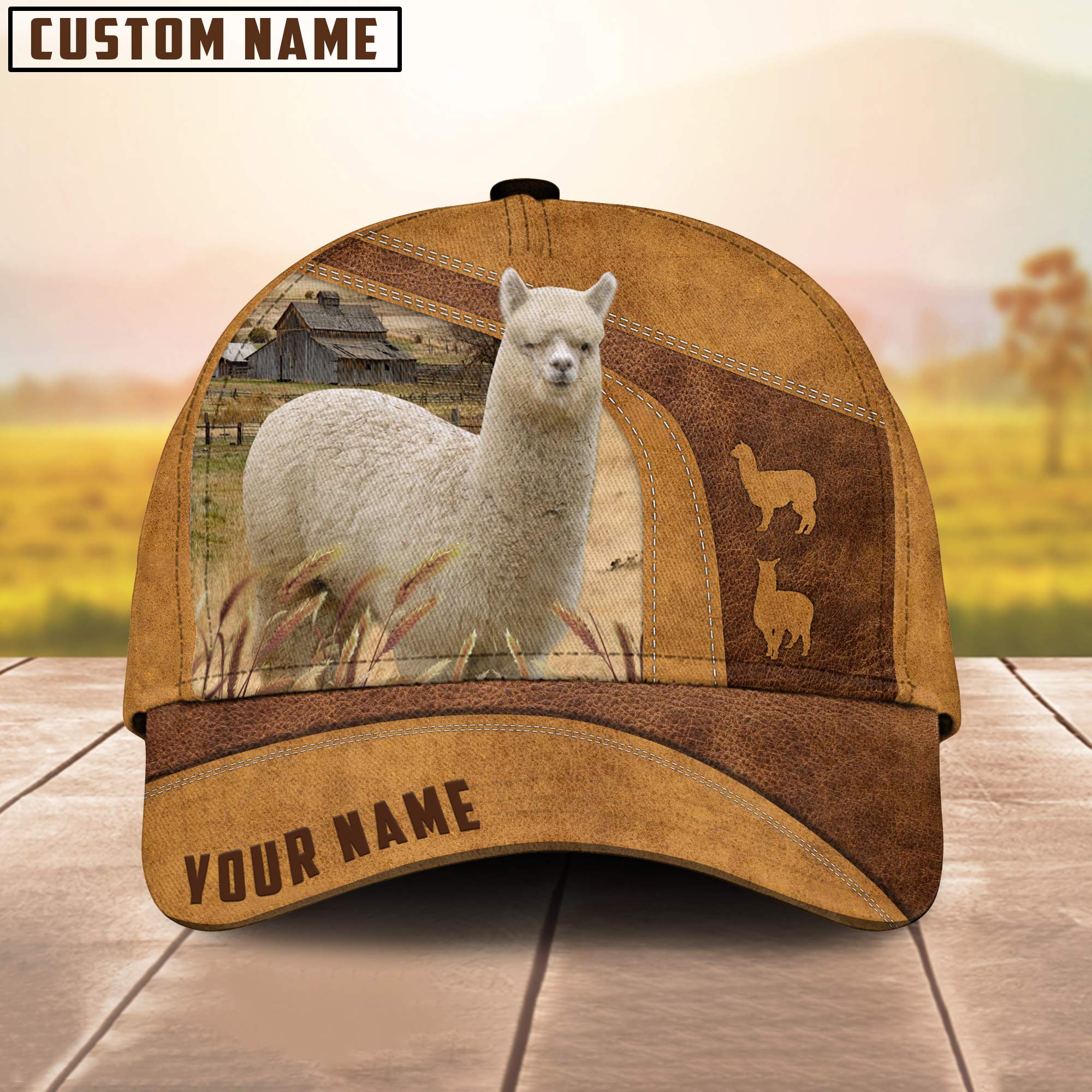 Customized Lhama Cap , Lhama Hat, Farm Baseball Hat, Cap Hat For Farmer Farm Lover