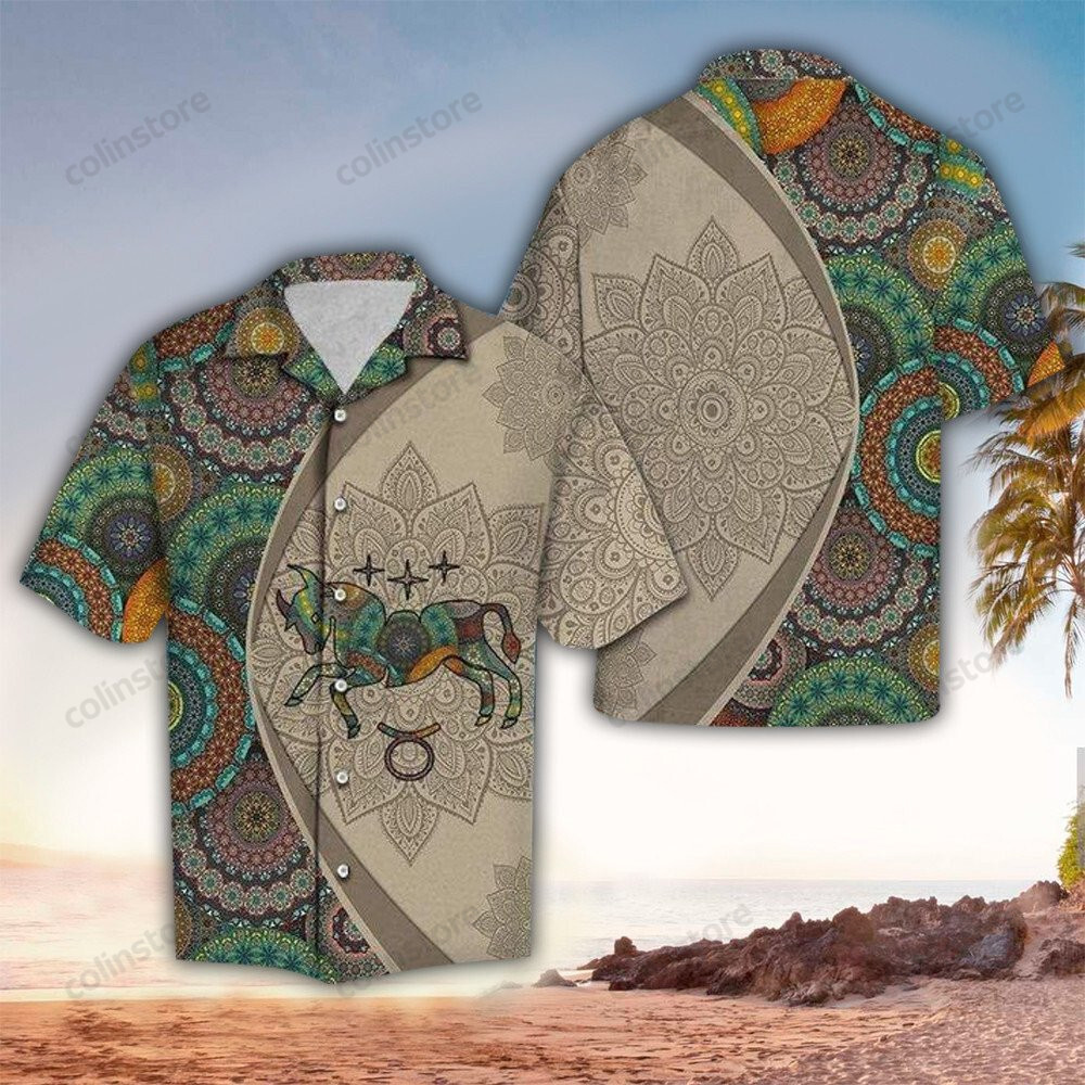 Taurus Hawaii Shirt For Lover Aloha Ha95798