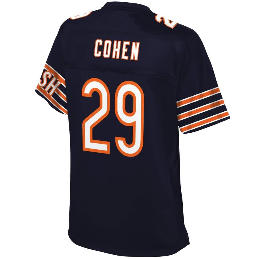 Tarik Cohen Chicago Bears NFL Pro Line Womens Player Jersey – Navy