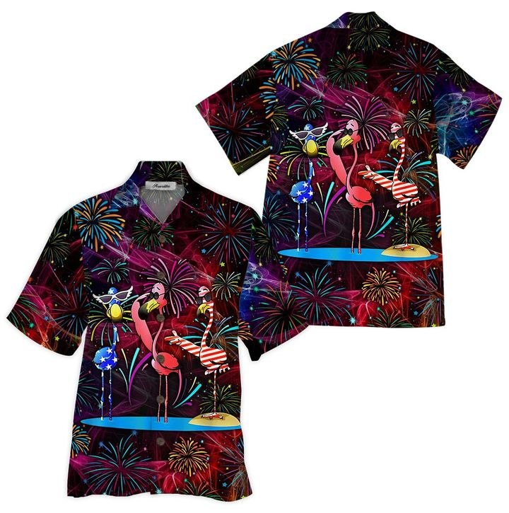 Flamingo Hawaii Shirt Ha23388