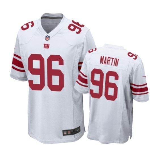 New York Giants Kareem Martin Game White Mens Jersey