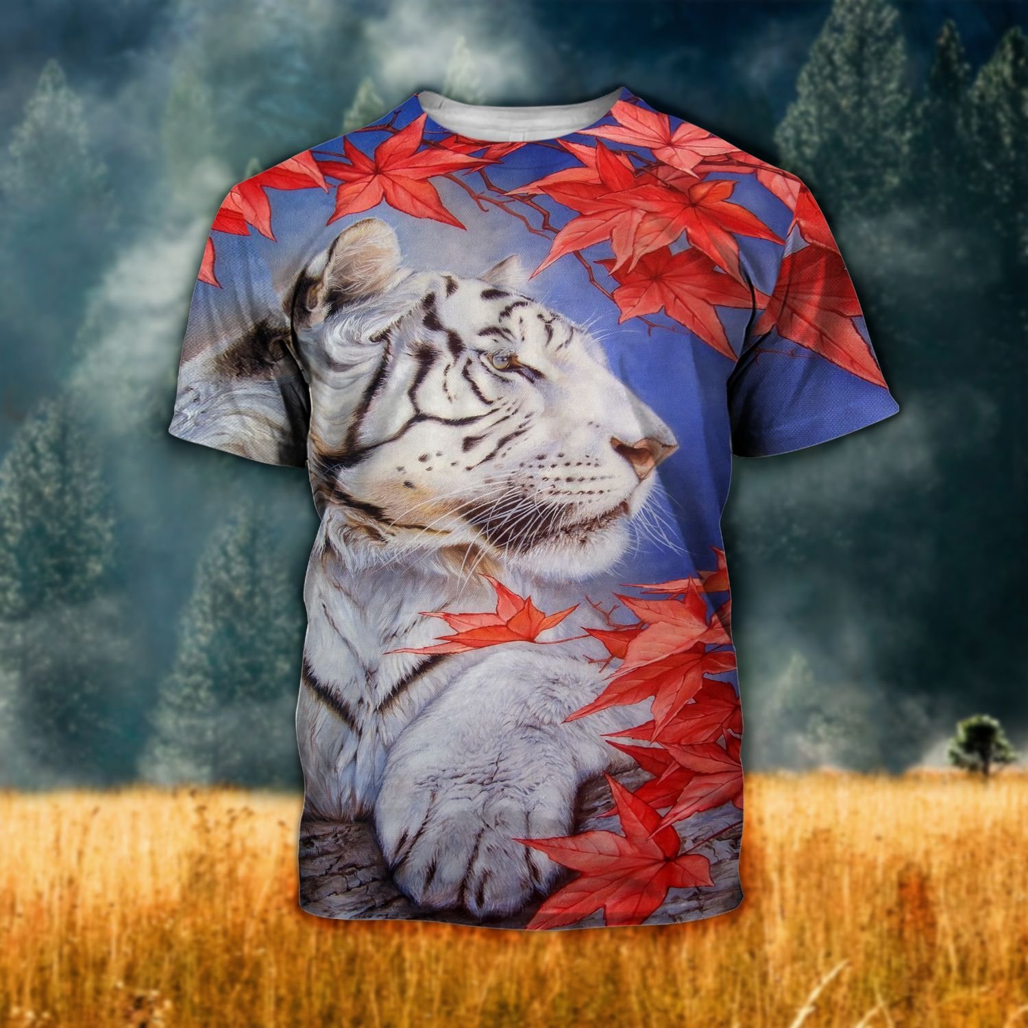 Tiger Ver01 Tthj130721Nvm Unisex 3D T-Shirt All Over Print