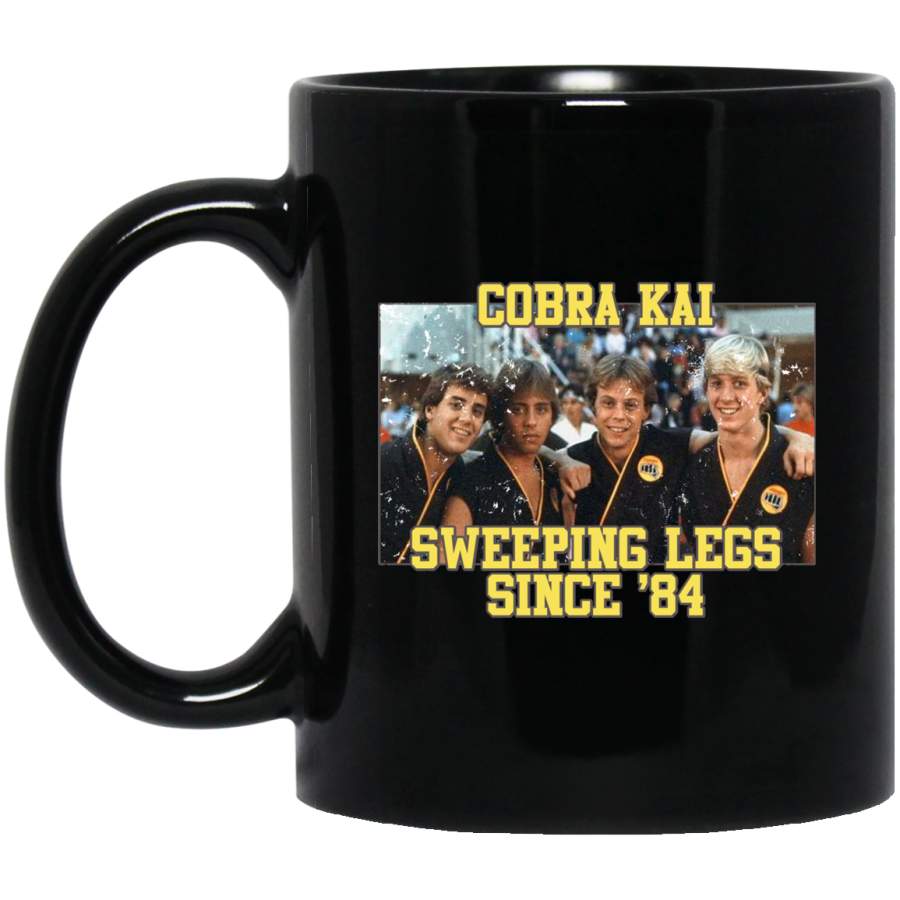 Cobra Kai Vintage Team Mug Black Mug