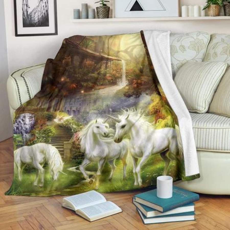 Unicorn Blanket Unique Design Gift For Unicorn Lovers