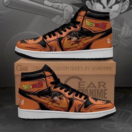 Goku Chico Jordan Dragon Ball Z Custom Anime Mn10 Shoes Sport Sneakers Air Jordan High Sneakers Sport Sneakers