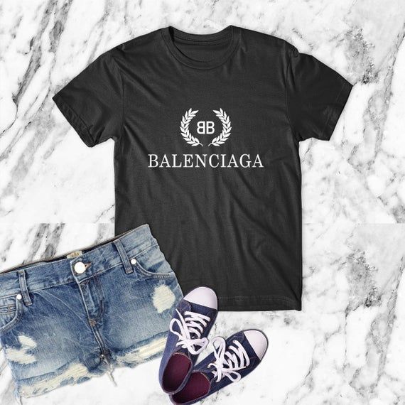 Balenciaga Bb Crest Shirt Balenciaga Shirt Inspired Branded Clothing Shirt