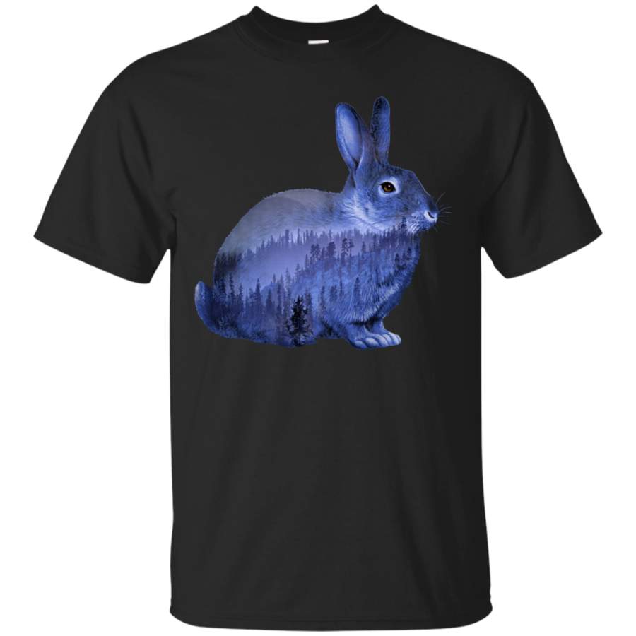 ABSTRACT – Misty Forest Bunny T Shirt & Hoodie