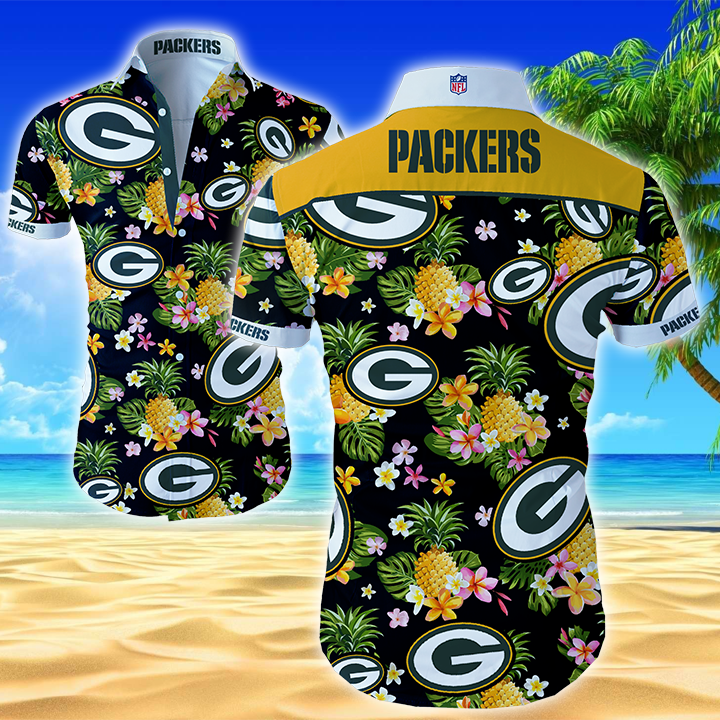 Green Bay Packers Hawaii Shirt Aloha Tee Ha5809