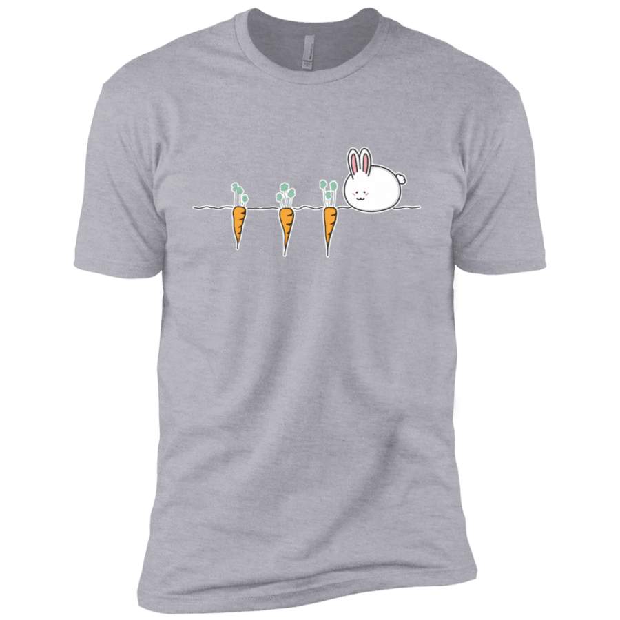 Kawaii Rabbit and Carrots Men’s Premium T-Shirt