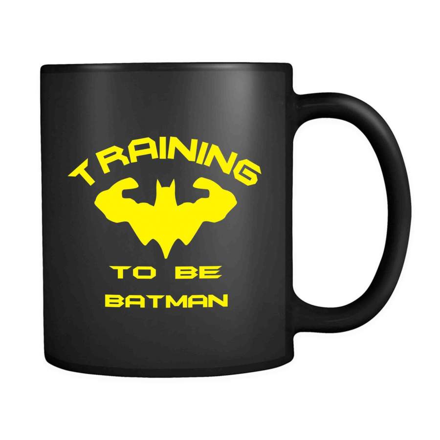 Training To Be Batman Muscle 11oz Mug