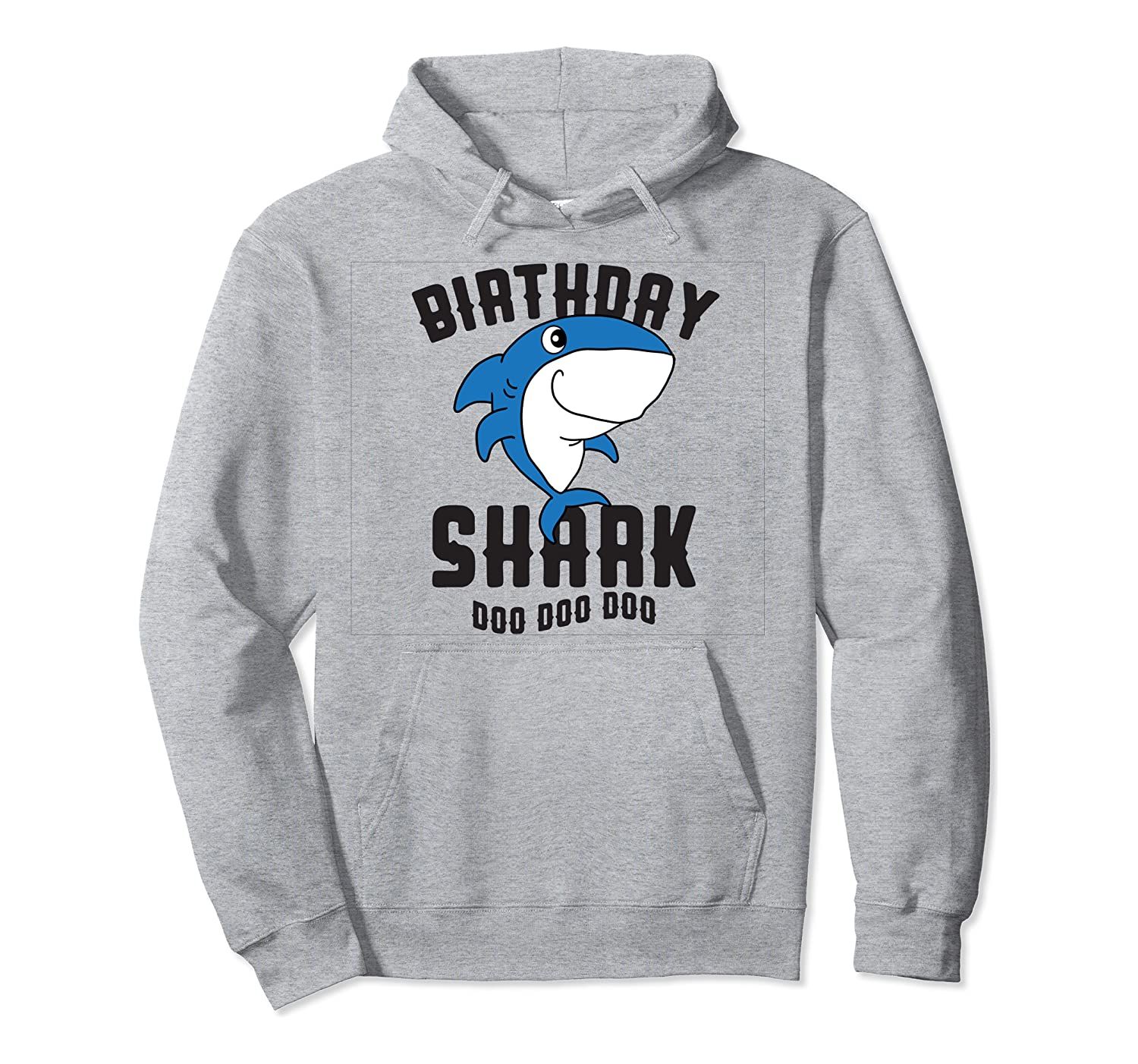 Birthday Shark Son Fathers Day Men Halloween Christmas Pullover Hoodie