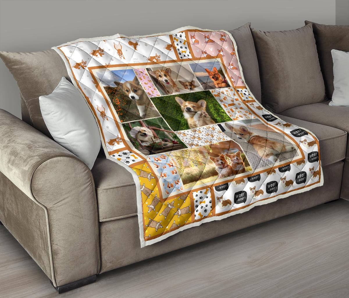 Shades of Corgi Quilt K5