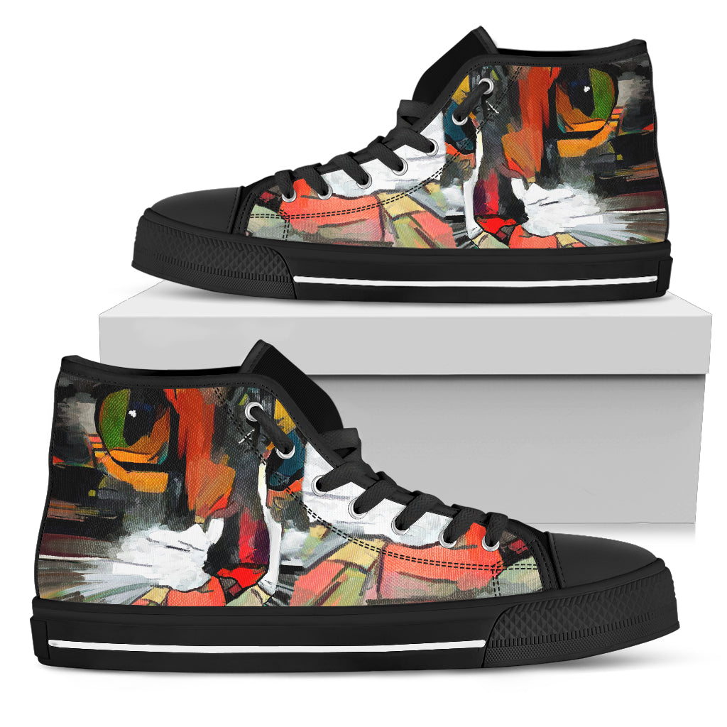 Cat Art I Canvas Shoes (Women’S)